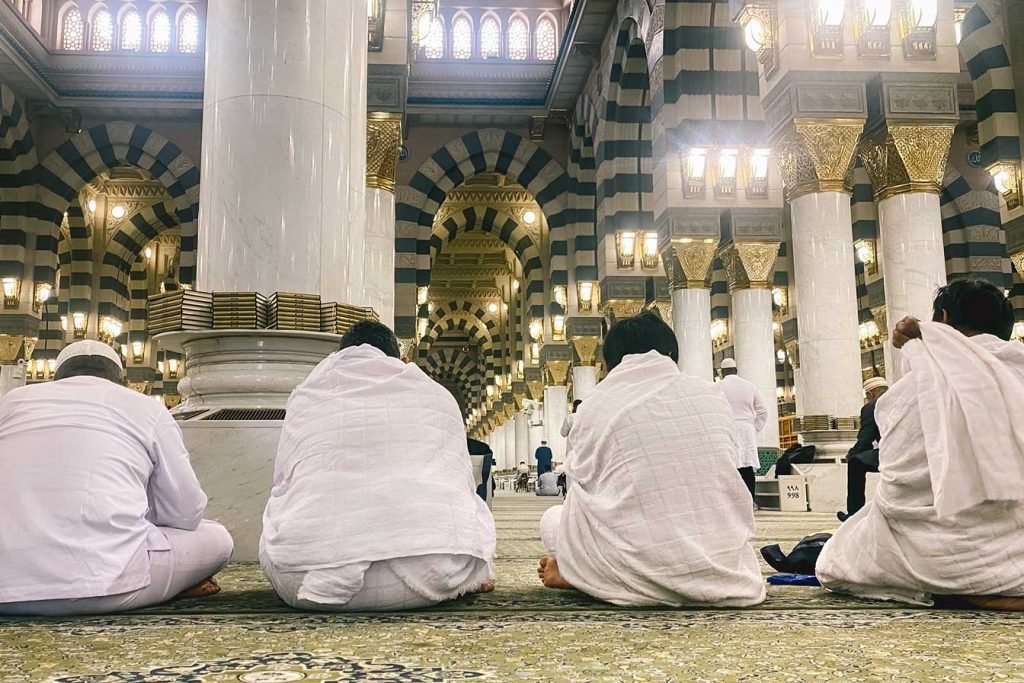 Mens in Mosques - Book Cheapest Umrah Packages 2027